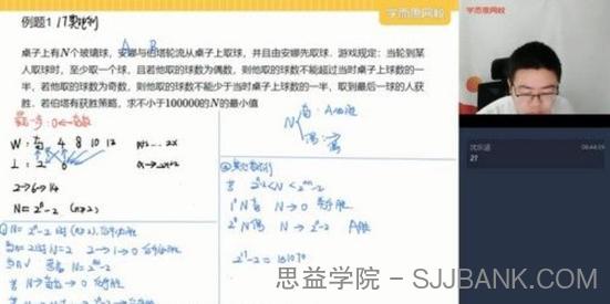 学而思-皱林强 高二数学 2021年春季竞赛二试