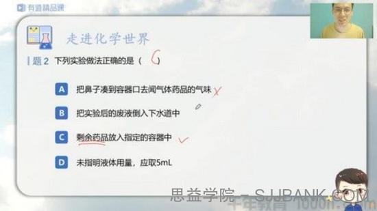 有道精品课-李栋 初三化学 2020年百题训练营秋季班