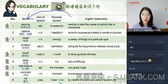 学而思-王捷 高一英语 2020暑期目标清北班