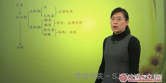 毕诗秀 北京四中网校 高三生物