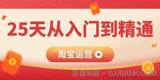 淘宝运营必备教程 25天从入门到精通