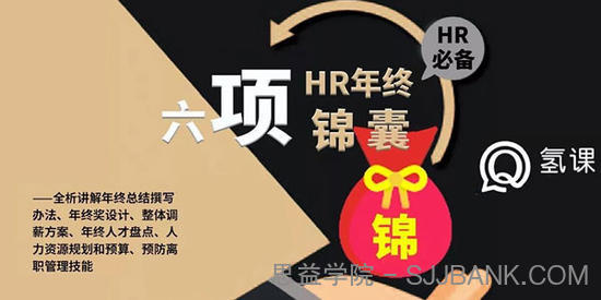 白睿-HR必备：HR年终六项锦囊[附送10个妙计]