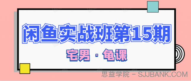 闲鱼无货源电商课程第15期，一个月收益几万不等