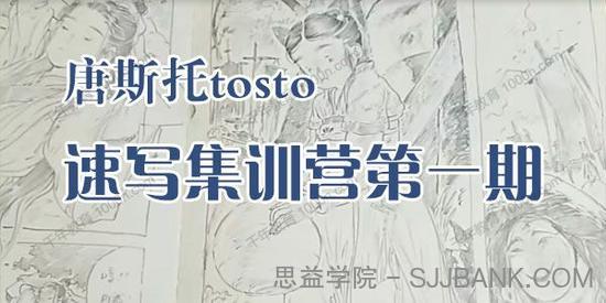 唐斯托tosto《速写集训营第一期》