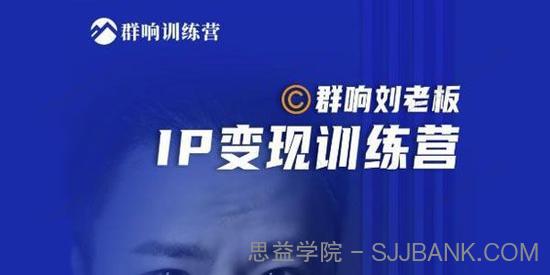 群响刘老板《IP变现训练营第6期：教你搞流量新姿势》