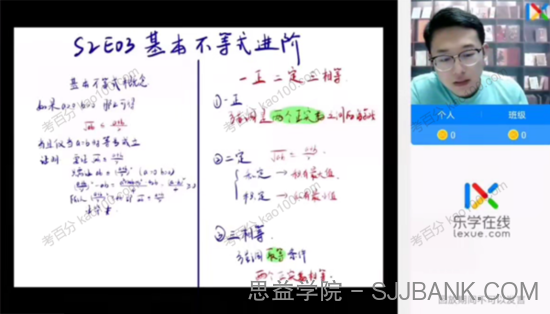 王嘉庆 高一数学2021年秋季班