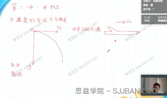 刘杰 高一物理2020年寒假班