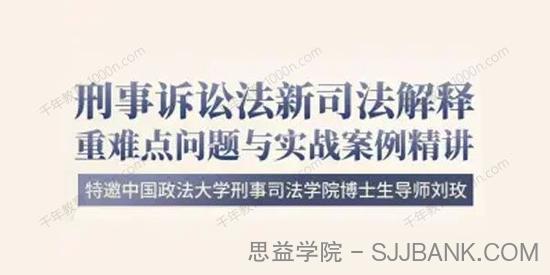 2020刘玫刑法诉讼考研课程