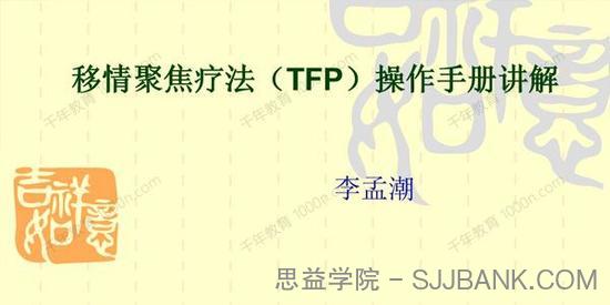 李孟潮《人格障碍的移情焦点疗法(TFP)》