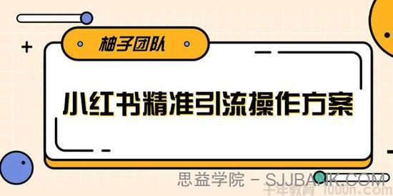 柚子-小红书精准引流操作方案 一步步执行轻松爆流上万