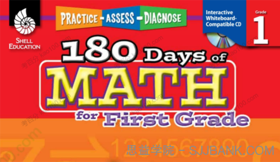 小学数学1~4年级180天 180 Days of Math英文原版PDF