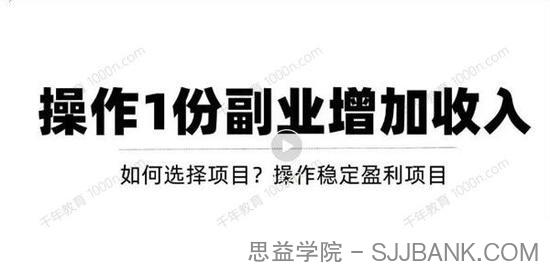 新手如何通过操作副业增加收入 从项目选择到玩法分享