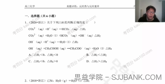 有道精品课-冷士强 高二化学学业规划加油包