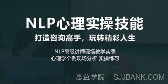 NLP心理实操技能线上课