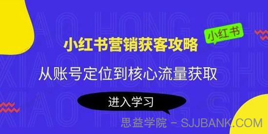 小红书营销获客攻略：获取核心流量打造爆款笔记