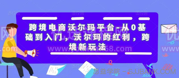 跨境电商沃尔玛平台-从0基础到入门，沃尔玛的红利，跨境新玩法