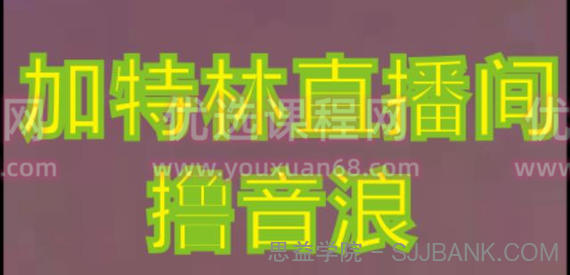 抖音加特林直播间搭建技术，抖音0粉开播，暴力撸音浪，2023新口子，每天800+【素材+详细教程】