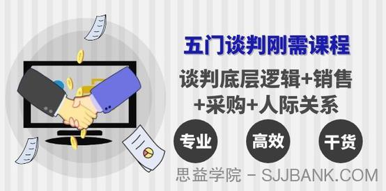 李力刚谈判系列【学习年卡】五门谈判刚需课程