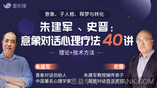 史晋、朱建军：意象对话心理疗法40讲 理论+技术方法