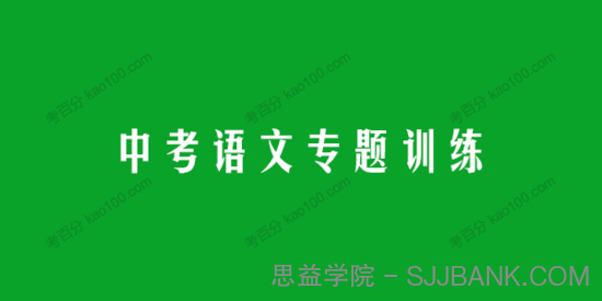 中考语文专题训练古诗词鉴赏名篇48份含答案解析